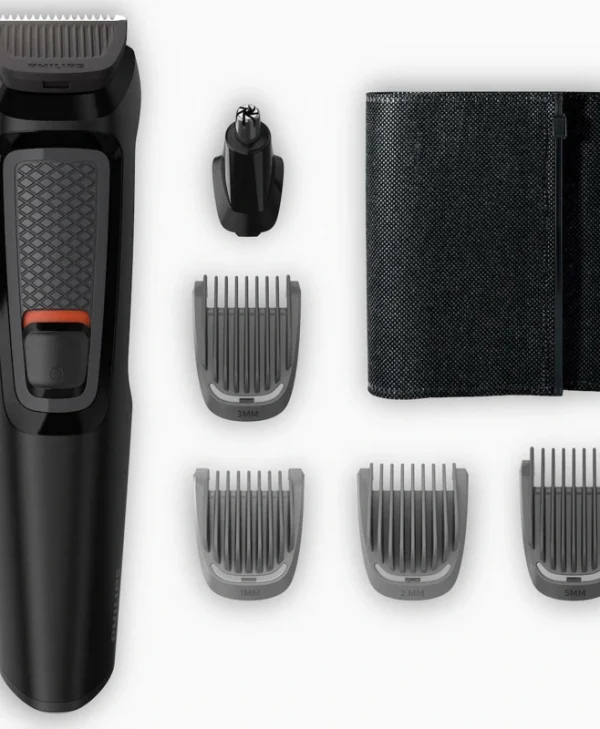 Philips Multigroom Series 3000 Σετ Επαναφορτιζόμενης Κουρευτικής Μηχανής Μαύρο MG3710/15