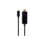 Cablexpert Cable HDMI male - USB-C male 2m Μαύρο A-CM-HDMIM-01 - Image 3