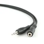 Cablexpert Καλώδιο Ήχου 3.5mm male - 3.5mm female Μαύρο 3m CCA-423-3M - Image 5