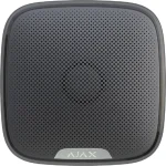 Ajax Systems Street Siren Ασύρματη Σειρήνα Συναγερμού Μπαταρίας Εξωτερικού Χώρου 113dB 20x20εκ. Black 38179
