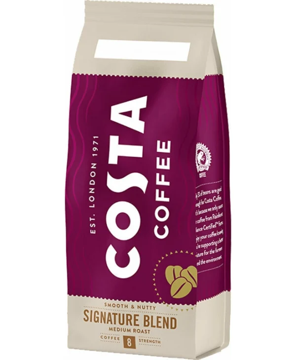 Costa Coffee Καφές Espresso Signature Medium Roast σε Κόκκους Μέτρια 1kg
