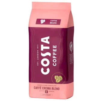 Costa Coffee Καφές Espresso Arabica Crema σε Κόκκους 1kg