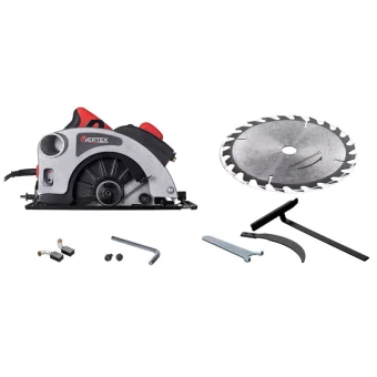 Vertex VPT1400 Δισκοπρίονο 1400W με Σύστημα Αναρρόφησης