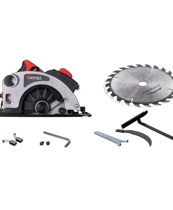 Vertex VPT1400 Δισκοπρίονο 1400W με Σύστημα Αναρρόφησης