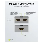 Goobay 58486 KVM & Data Switch με HDMI - Image 5