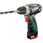 Metabo PowerMaxx BS Basic Δραπανοκατσάβιδο Μπαταρίας 12V 2x2Ah 600984000 - Image 2
