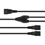 Alcasa IEC C20 - IEC C20 Cable 2m Μαύρο SK1436-S020 - Image 2