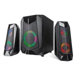 Tracer Hi-Cube RGB Ασύρματα Ηχεία Υπολογιστή 2.1 με RGB Φωτισμό και Bluetooth Ισχύος 20W Μαύρα TRAGLO46497