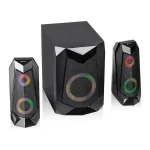 Tracer Hi-Cube RGB Ασύρματα Ηχεία Υπολογιστή 2.1 με RGB Φωτισμό και Bluetooth Ισχύος 20W Μαύρα TRAGLO46497 - Image 2