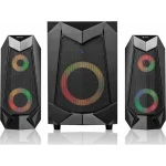 Tracer Hi-Cube RGB Ασύρματα Ηχεία Υπολογιστή 2.1 με RGB Φωτισμό και Bluetooth Ισχύος 20W Μαύρα TRAGLO46497 - Image 3