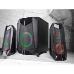 Tracer Hi-Cube RGB Ασύρματα Ηχεία Υπολογιστή 2.1 με RGB Φωτισμό και Bluetooth Ισχύος 20W Μαύρα TRAGLO46497 - Image 6