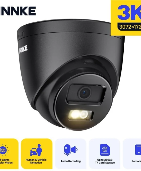 Annke I51EH IP Κάμερα Παρακολούθησης Full HD+ 5MP Αδιάβροχη με Μικρόφωνο και Φακό 2.8mm