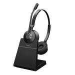 Jabra Engage 55 Stereo VOIP Headset USB-C UC with Charging Stand for Unified Communications (9559-435-111) - Image 2