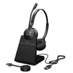 Jabra Engage 55 Stereo VOIP Headset USB-C UC with Charging Stand for Unified Communications (9559-435-111) - Image 4
