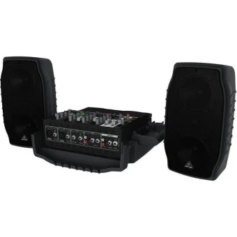 Behringer Ηχείο Karaoke με Ενσύρματo Μικρόφωνο PPA200 Μαύρο 27000431