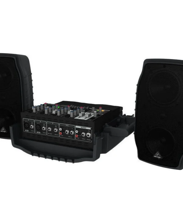 Behringer Ηχείο Karaoke με Ενσύρματo Μικρόφωνο PPA200 Μαύρο 27000431