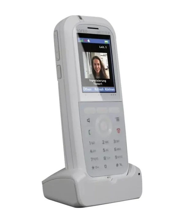 Agfeo Dect 77 Ασύρματο Τηλέφωνο IP Μαύρο 6101578