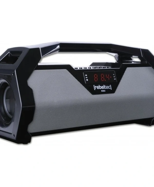 Rebeltec Soundbox 400 Ηχείο Bluetooth 20W με Ραδιόφωνο και Διάρκεια Μπαταρίας έως 12 ώρες Μαύρο RBLGLO00012