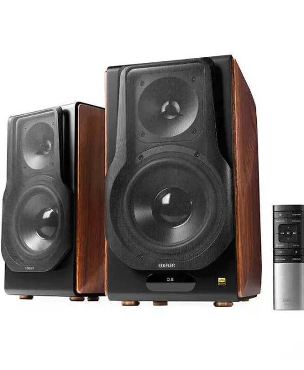 Edifier S3000MKII Αυτοενισχυόμενα Ηχεία με Bluetooth (Ζεύγος) Καφέ