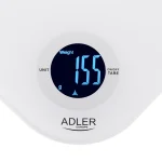 Adler Ψηφιακή Ζυγαριά Κουζίνας έως 10kg Λευκή AD 3180 - Image 6