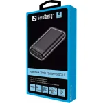 Sandberg 420-62 Power Bank 20000mAh 65W με 2 Θύρες USB-A και Θύρα USB-C Power Delivery / Quick Charge 3.0 Μαύρο - Image 4