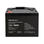 Qoltec Μπαταρία UPS με Χωρητικότητα 80Ah και Τάση 12V 53075 - Image 2