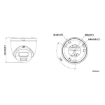 Hikvision DS-2CD1367G2H-LIU IP Κάμερα Παρακολούθησης Full HD+ 6MP Αδιάβροχη με Μικρόφωνο και Φακό 2.8mm DS-2CD1367G2H-LIU(2.8mm) - Image 2