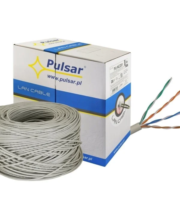 Pulsar Pu-nc201 U Utp Συνεστραμμένο Ζεύγος Cat 5e 24awg 14204356 5902135319758