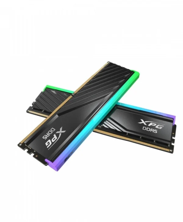 Adata Lancer Blade DDR5 16GB RAM με 2x8GB Modules και Ταχύτητα 5600 για Desktop AX5U5600C468G-DTLABRBK