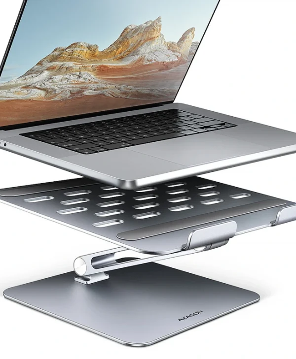 Axagon Βάση Στήριξης για Laptop έως 16" Ασημί ZUWE-579