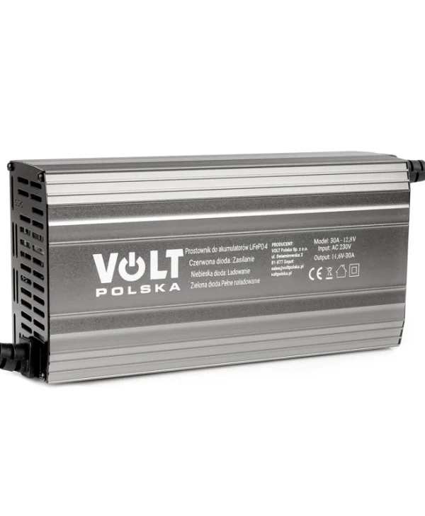 Volt Polska Φορτιστής Μπαταρίας Αυτοκινήτου 12V 30A 6PRLIFE30A