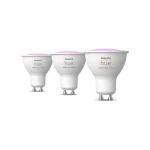 Philips Smart Λάμπες LED 4.2W για Ντουί GU10 RGBW 400lm Dimmable 3τμχ 929003666503 - Image 2