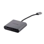 Unitek Μετατροπέας USB-C male σε HDMI 2x female Γκρι 1τμχ V1404B - Image 2