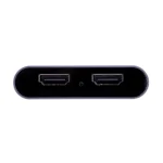 Unitek Μετατροπέας USB-C male σε HDMI 2x female Γκρι 1τμχ V1404B - Image 4