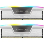 Corsair Vengeance RGB DDR5 32GB RAM με 2x16GB Modules και Ταχύτητα 6000 για Desktop CMH32GX5M2B6000Z30W - Image 3