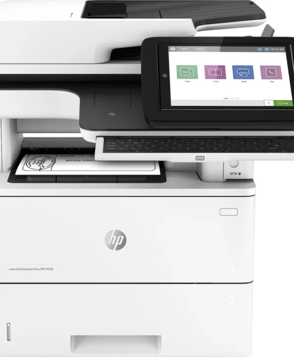 HP LaserJet Enterprise Flow MFP M528z Έγχρωμο Πολυμηχάνημα με WiFi και Mobile Print 1PV67A 1PV67A#B19