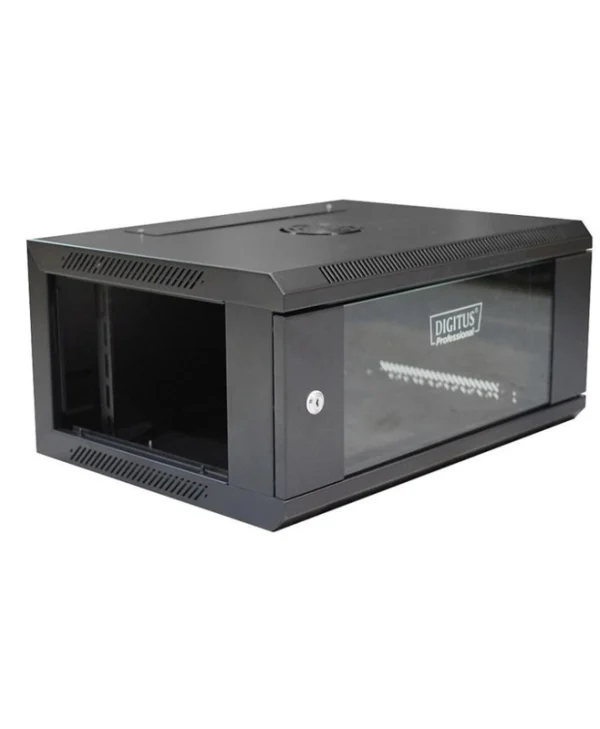 Digitus Επιτοίχια Καμπίνα Rack 4U xcm 04U/450/B DN-W19 04U/450/B