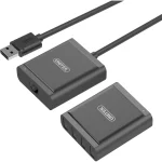 Unitek RJ45 Hub 4 Θυρών USB 2.0 με σύνδεση USB-A / Ethernet Y-2516 - Image 3