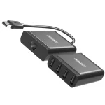 Unitek RJ45 Hub 4 Θυρών USB 2.0 με σύνδεση USB-A / Ethernet Y-2516 - Image 5