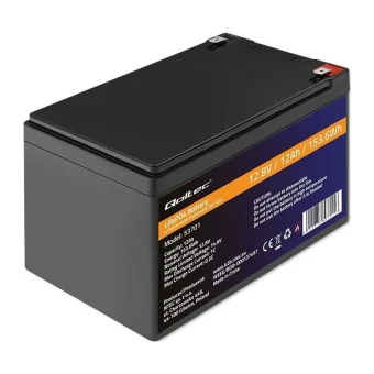 Qoltec Μπαταρία Φωτοβολταϊκών Λιθίου 12.8V 12Ah (53701)