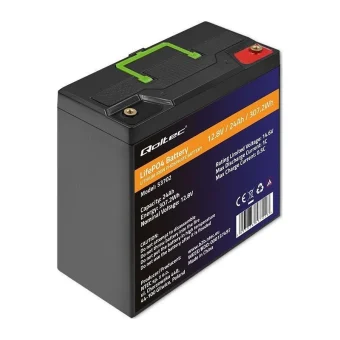Qoltec Μπαταρία Φωτοβολταϊκών Λιθίου 12.8V 24Ah 53702