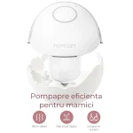Momcozy M6 Ηλεκτρικό Μονό Θήλαστρο Μπαταρίας και Ρεύματος Κόκκινο 180ml BP324-NR70BA-A - Image 6