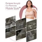 Momcozy M6 Ηλεκτρικό Μονό Θήλαστρο Μπαταρίας και Ρεύματος Κόκκινο 180ml BP324-NR70BA-A - Image 7