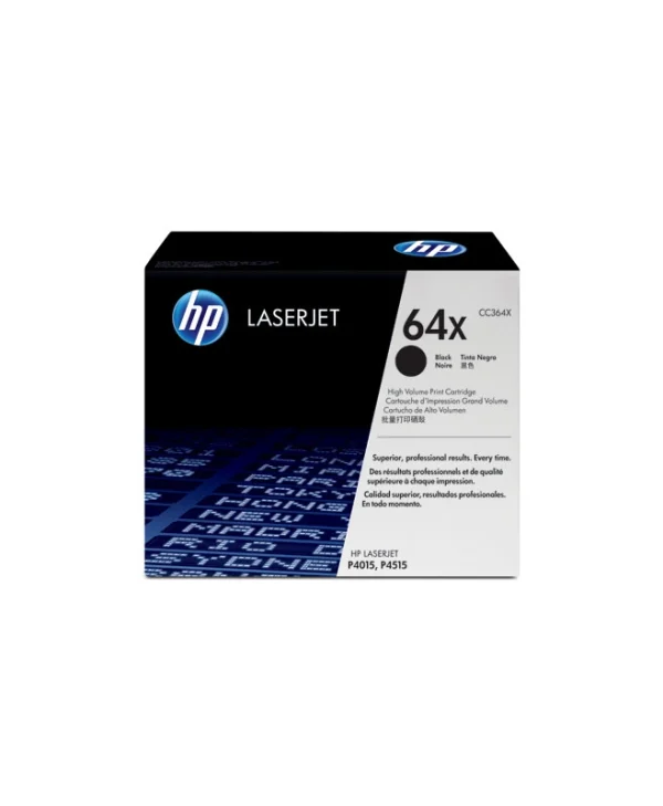 HP 64X Γνήσιο Toner Laser Εκτυπωτή Μαύρο High Capacity High Yield CC364XC