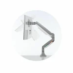 Kensington SmartFit One-Touch Βάση Γραφείου Οθόνης έως 32" με Βραχίονα Ασημί K55470EU - Image 6