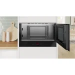 Bosch Εντοιχιζόμενος Φούρνος Μικροκυμάτων 21lt Μαύρος BFR7221B1 - Image 2