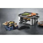WMF Lono for 4 Επιτραπέζια Ηλεκτρική Ψησταριά Raclette Σχάρας 871W Ανοξείδωτη 36.5x24εκ. 61.3024.5155 - Image 9