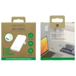 4Smarts Φορτιστής Χωρίς Καλώδιο GaN με 2 Θύρες USB-A 45W Power Delivery Λευκός (FlatPlug Slim) 542045 - Image 4