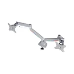 Kensington SmartFit One-Touch Βάση Γραφείου για 2 Οθόνες έως 32" με Βραχίονα Ασημί K55471EU - Image 2