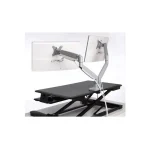 Kensington SmartFit One-Touch Βάση Γραφείου για 2 Οθόνες έως 32" με Βραχίονα Ασημί K55471EU - Image 5